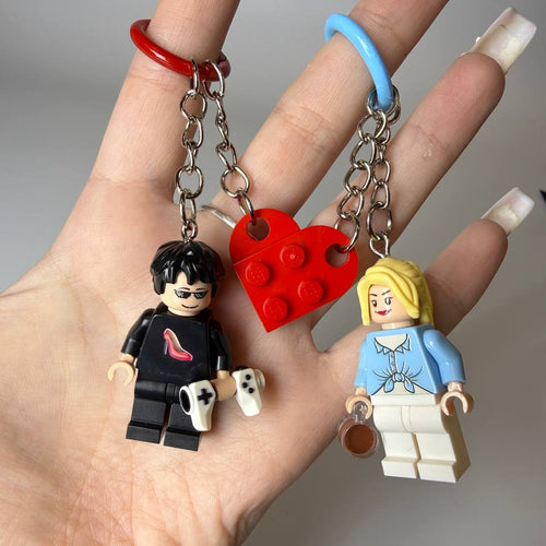 Brelok z plastiku w kształcie „Serduszko"